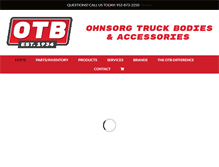 Tablet Screenshot of otbmfg.com